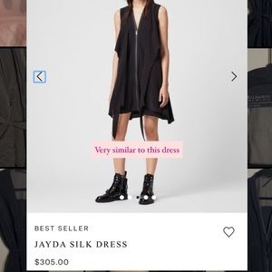 All Saints Silk Dress/Top